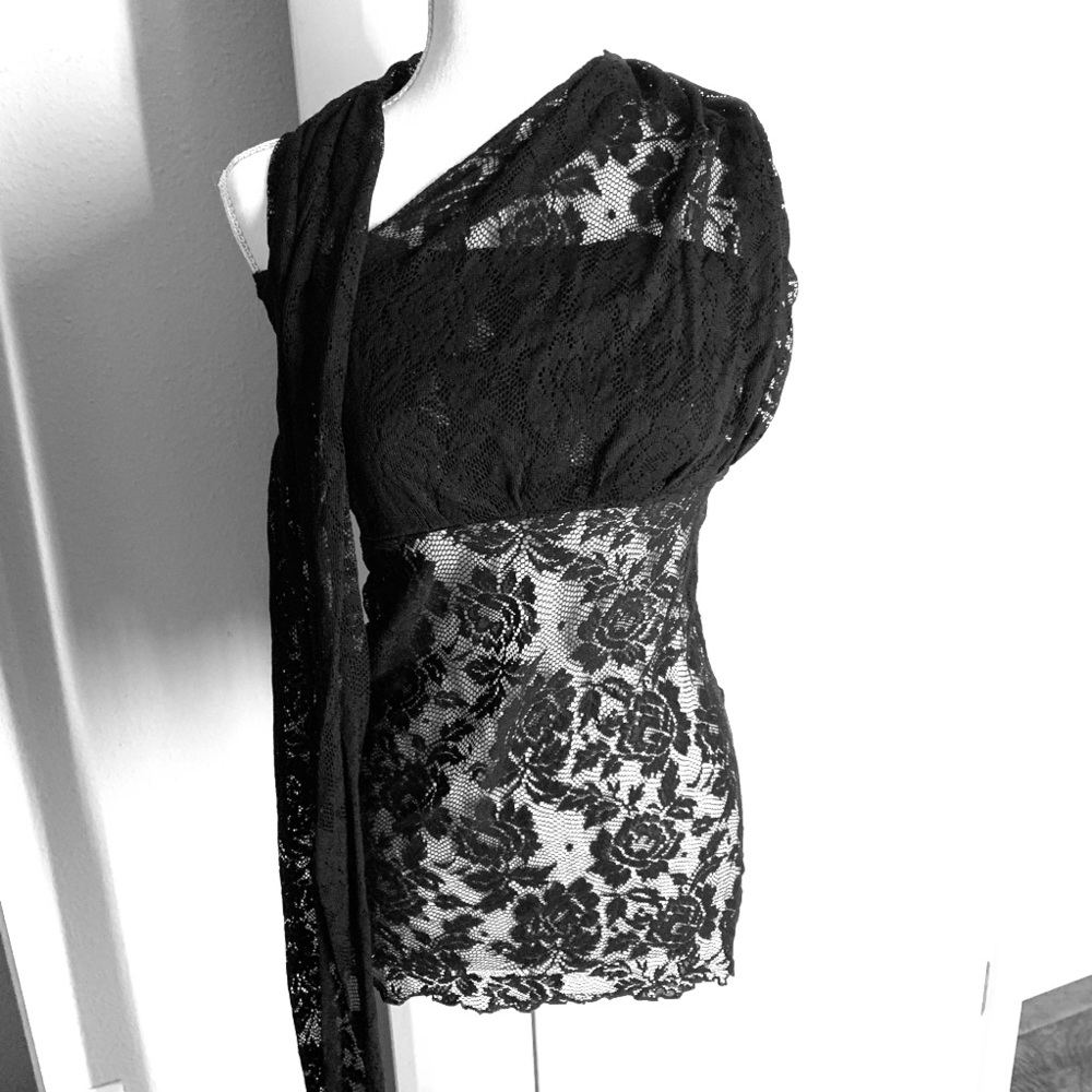 Girdle Lace Top